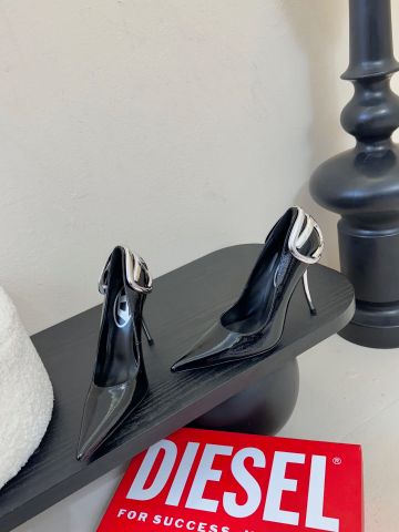 GIÀY CAO GÓT NỮ DIE GÓT KIM LOẠI TƯƠNG LAI 10CM