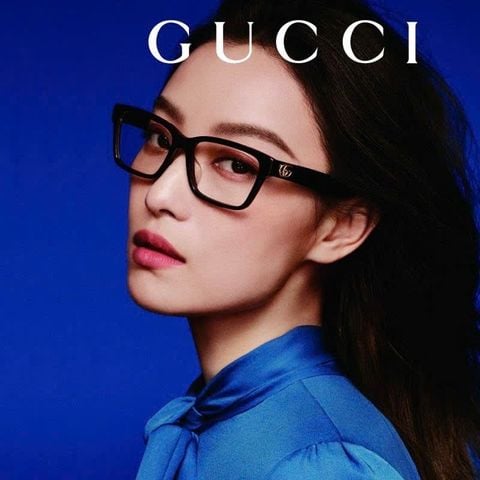 KÍNH MẮT NAM NỮ GC GỌNG VUÔNG LOGO VÀNG