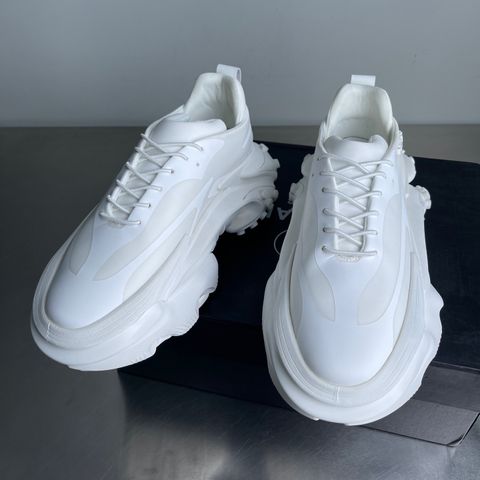 GIÀY THỂ THAO NAM NỮ  BALM* DAD SNEAKER TRẮNG – ĐẾ 3D NÂNG CHIỀU CAO