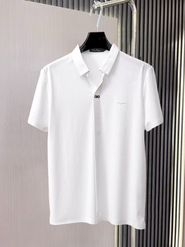 ÁO POLO NAM FRG KHÓA BIỂU TƯỢNG CỔ MỞ PHOM GỌN LỊCH LÃM