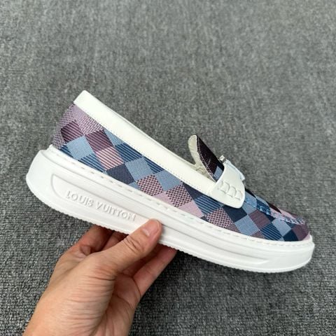 GIÀY LOAFER NAM L V PACIFIC MAXI DAMIER HOẠ TIẾT SIÊU ĐỘC,