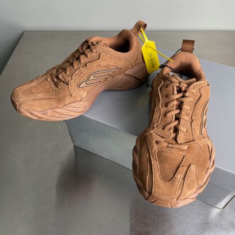 GIÀY THỂ THAO NAM NỮ Balenciaga*  MONDAY DA LỘN – DA TRƠN TONE NÂU VINTAGE*