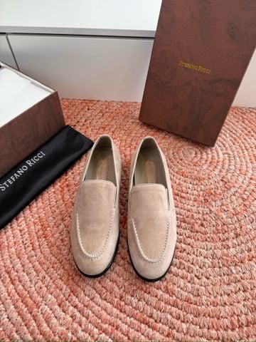 GIÀY LOAFER NAM SR DA LỘN PHOM MOCCASIN CỔ ĐIỂN, VIỀN MAY NỔI TINH TẾ