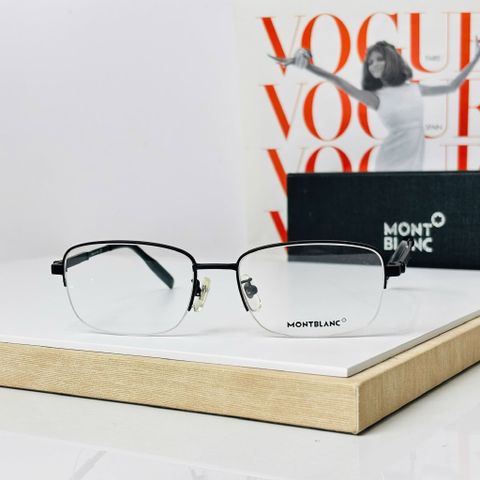 KÍNH MẮT NAM MB DÁNG CHỮ NHẬT NỬA VIỀN – GỌNG KIM LOẠI MỎNG NHẸ, LÊN FORM SANG SẮC