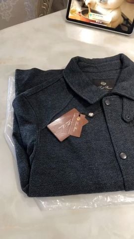 ÁO KHOÁC NAM LP* CỔ ĐỨC — FORM ĐỨNG ẤM NHẸ, LÊN DÁNG GỌN