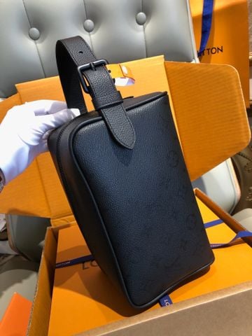 TÚI CẦM TAY NAM L V LOCKER DOPP KIT MONOGRAM MIDNIGHT CANVAS