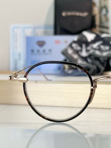 KÍNH NAM NỮ Chrome* Hearts* – DÁNG TRÒN CỔ ĐIỂN, CHI TIẾT BẠC 925 TINH XẢO