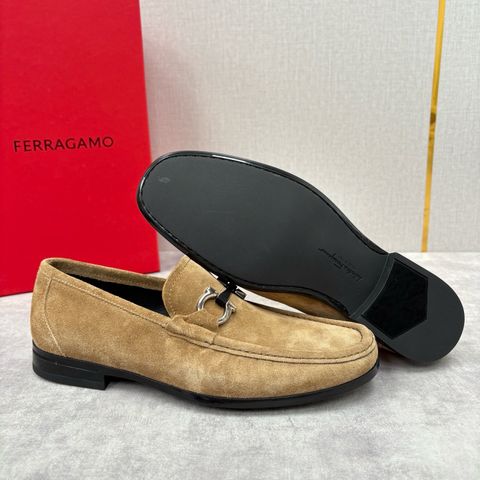 GIÀY LOAFER NAM F G GANCINI BIT SUEDE DA BÊ MỊN, PHOM SLIP-ON TRẺ TRUNG LỊCH LÃM