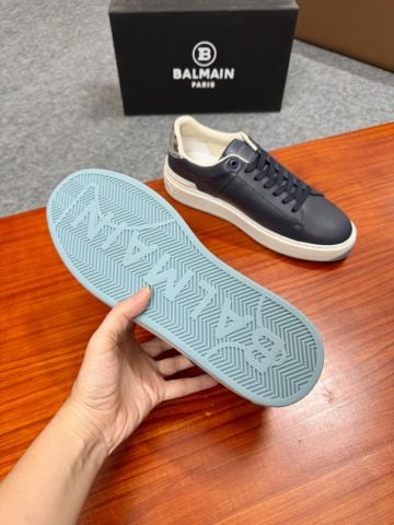 GIÀY NAM BALMAI*N SNEAKER DA BÒ – GÓT KIM LOẠI, ĐẾ TPU LOGO