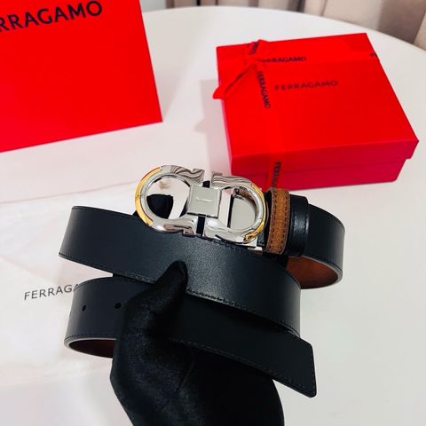 THẮT LƯNG NAM F R G GANCINI 2 MẶT DA BÊ HAMMERED