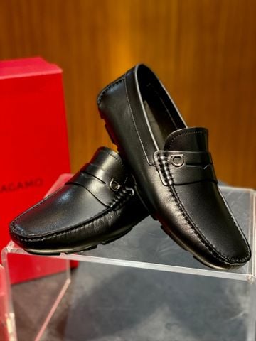 MOCCASIN NAM S F DRIVER GANCINI – DA BÊ MỀM, CẤU TRÚC TUBULAR ÊM NHẸ, PHOM LÁI XE CỔ ĐIỂN Ý