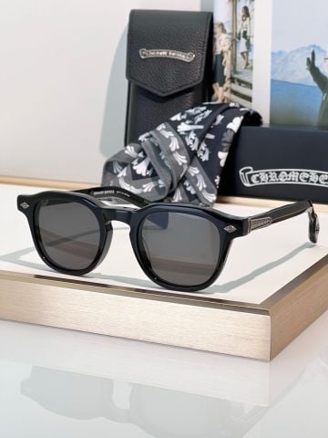 KÍNH MẮT NAM NỮ CH* GỌNG ACETATE SCULPTURAL TRÒNG GRADIENT CÀNG KIM LOẠI CHẠM KHẮC