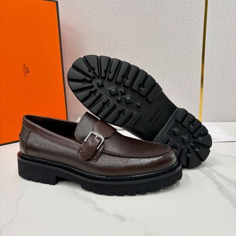 GIÀY LOAFER NAM H M GENTLE ĐẾ LUG DÀY DA NHÁM / DA LỲ