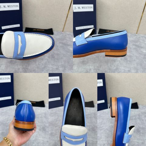 GIÀY NAM JMW* LOAFER 180 – DA BÊ CAO CẤP,