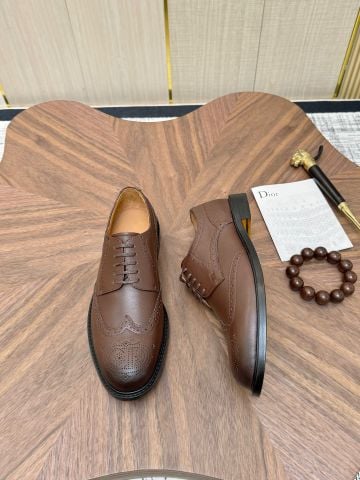 GIÀY TÂY NAM DR DERBY BROGUE DA BÒ NHẬP PHOM DRESS SHOE THANH LỊCH