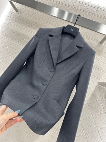 BỘ VEST NỮ DIO TÔN EO PHOM CHUẨN + CHÂN VÁY MIDI XOÈ