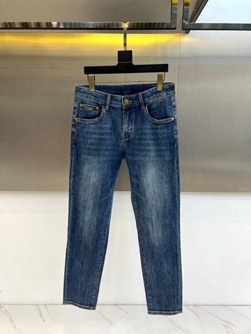 QUẦN JEANS NAM A R M 2026 PHOM SLIM STRAIGHT WASH XANH VINTAGE