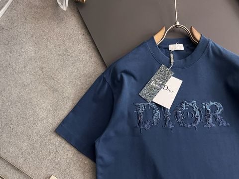 ÁO THUN NAM NỮ DR* LOGO HẠT NỔI 280G COTTON DÁNG RỘNG CAO CẤP