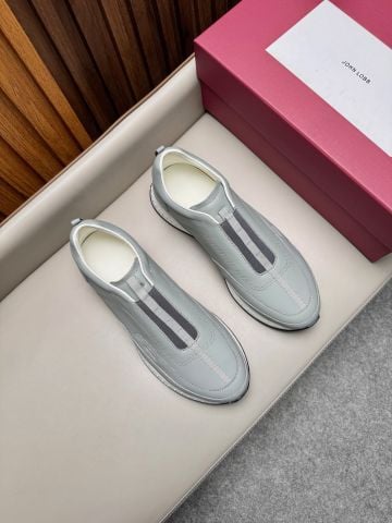 GIÀY SLIP ON NAM JL STREAM ELASTIC DA CAO CẤP PHOM THỂ THAO THANH LỊCH