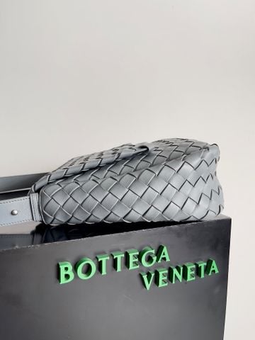 TÚI ĐEO CHÉO NAM BV COBBLE INTRECCIATO PHOM MESSENGER BẢN LỚN 36CM