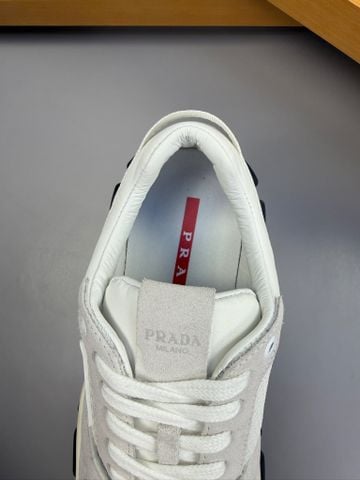 GIÀY SNEAKER NAM P R D PHOM LOW-TOP DA BÊ SUEDE PHỐI MESH, ĐẾ KHỐI PHÂN ĐOẠN