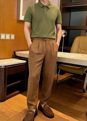 ÁO POLO NAM B S PIQUÉ COTTON THÊU LOGO MINI PHOM SMART-CASUAL THANH LỊCH