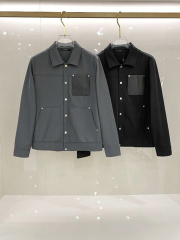 ÁO KHOÁC NAM L V WORKWEAR JACKET PHOM SEMI-STRUCTURED PHỐI TÚI DẬP CHÌM