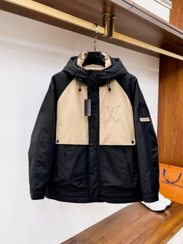 ÁO KHOÁC PHAO UNISEX L V PHỐI MONOGRAM BIỂU TƯỢNG