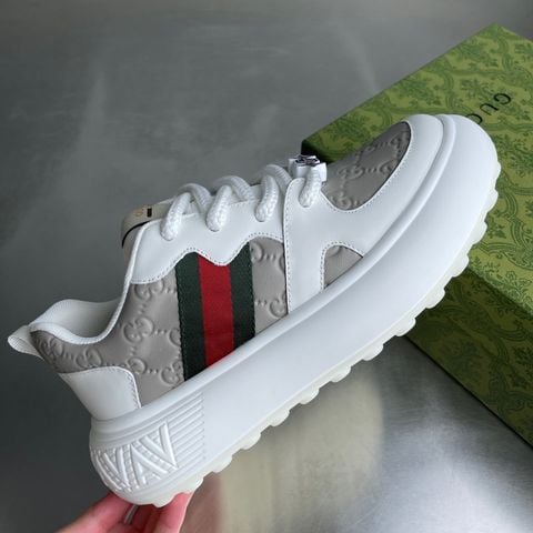 GIÀY NAM THỜI TRANG GUCC* ĐẾ DÀY PHỐI SỌC KINH ĐIỂN