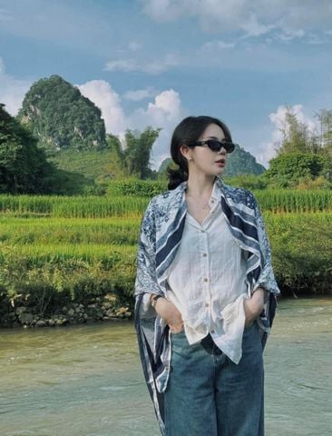 KÍNH MẮT NỮ G M LAMDA PHOM CAT-EYE TRÒNG HỒNG ÁNH GƯƠNG
