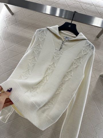 ÁO LEN UNISEX CHAN CỔ ZIP PHỐI XÍCH XÁM TỐI GIẢN