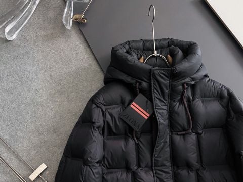 ÁO PHAO NAM LÔNG VŨ PHOM PUFFER CÓ MŨ