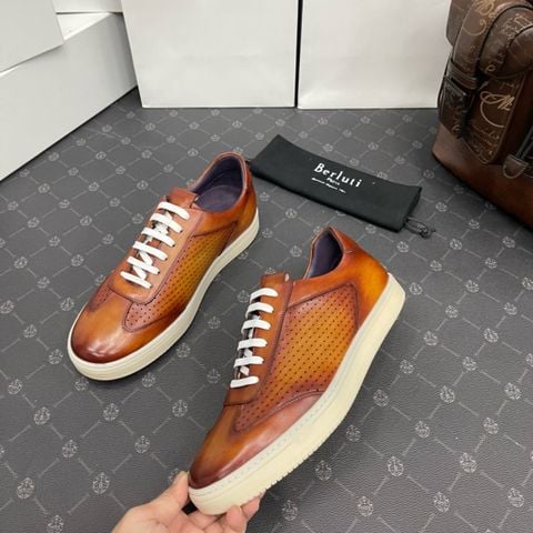 GIÀY SNEAKER NAM B R L T PLAYTIME LOW-TOP PATINA ĐỤC LỖ LASER