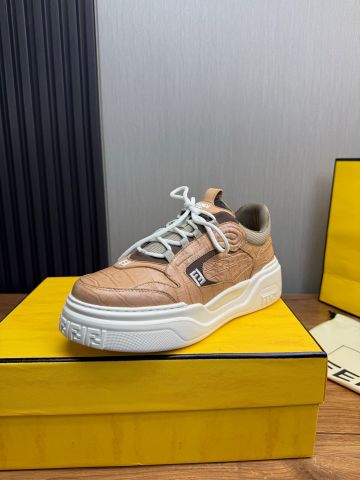 GIÀY SNEAKER NAM FEND PHỐI DA VÂN MÀU ĐỘC