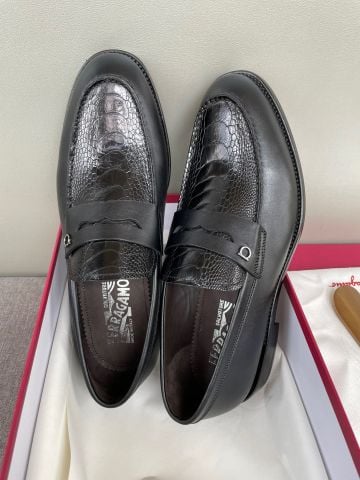 GIÀY NAM LOAFER FERR DA BÒ CAO CẤP HANDMADE PHONG THÁI DOANH NHÂN