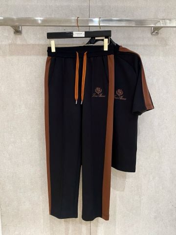 BỘ NAM L P SUMMER RELAXED CO-ORD SET THÊU CREST LOGO