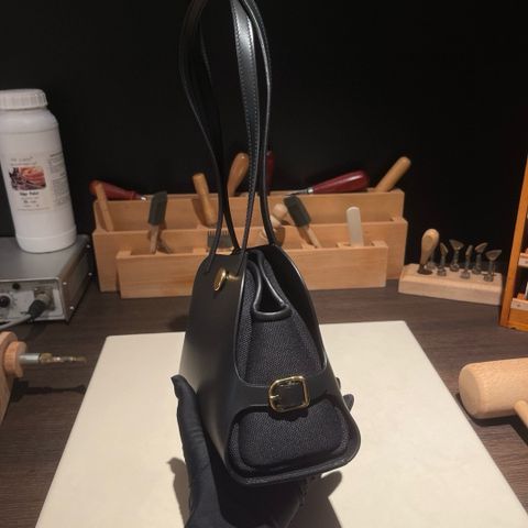 TÚI XÁCH NỮ HERM TABLIER SELLIER 26CM DA HUNTER GOLD