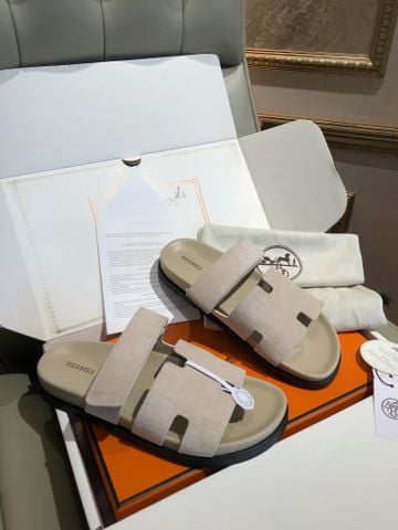 DÉP NAM NỮ HM DÒNG CHYPRE DA DÊ SUEDE VÂN CÁ SẤU
