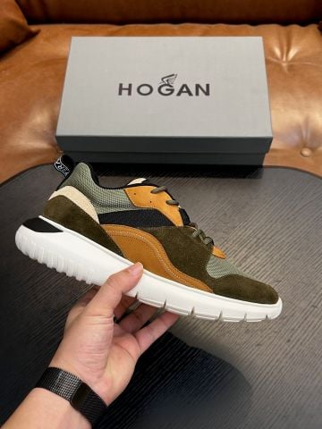 GIÀY NAM Ho.gan*  SNEAKER LƯỚI/DA LỘN 2-TONE, ĐẾ IP SIÊU NHẸ