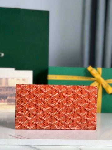 VÍ DÀI NAM NỮ GY RICHELIEU GOYARDINE CANVAS TRIPLE CHEVRON CHỮ Y
