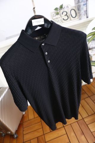 ÁO POLO NAM L P DỆT KIM HỌA TIẾT NỔI – VẺ ĐẸP TINH TẾ ĐẾN TỪ KẾT CẤU SỢI