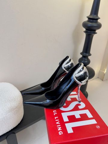 GIÀY CAO GÓT NỮ DIE GÓT KIM LOẠI TƯƠNG LAI 10CM