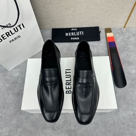 GIÀY NAM BERLUTTI LOAFER LORENZO PATINA NÂU HỔ PHÁCH