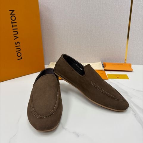 GIÀY SLIP ON NAM L V DA LỘN PHOM THANH LỊCH ĐẾ MỎNG ÊM NHẸ