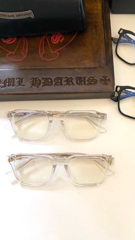 KÍNH MẮT NAM NỮ chrome* hearts*  GỌNG TRONG, CÀNG KHẮC HOA VĂN