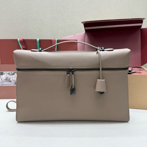 TÚI CẶP NAM LP EXTRA BRIEFCASE L41 DA BÊ VÂN HẠT DÁNG SLIM BRIEFCASE