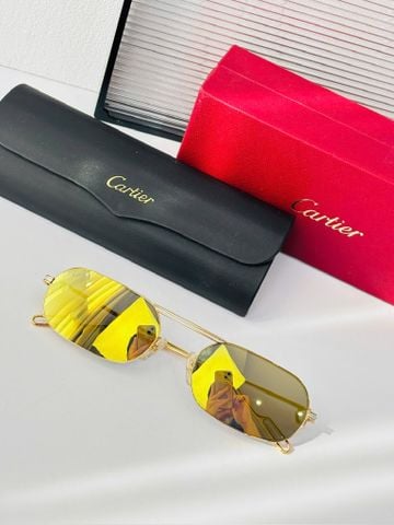 KÍNH MÁT NAM NỮ CRT DÁNG KHÔNG VIỀN THANH MẢNH – PHOM CHỮ NHẬT SANG GỌN