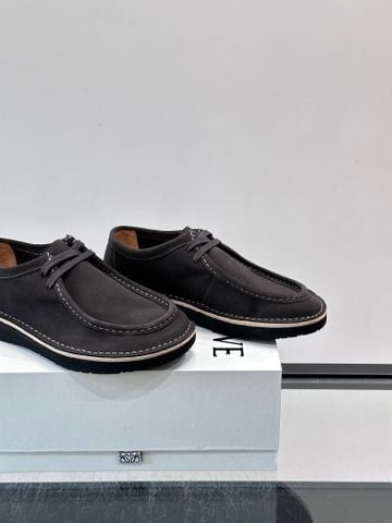 GIÀY DERBY NAM L W FARO MOC-TOE DA BÊ LỘN, ĐẾ EVA SIÊU NHẸ
