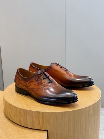 GIÀY NAM BERLUTTI PATINA THỦ CÔNG MÀU NÂU HỔ PHÁCH