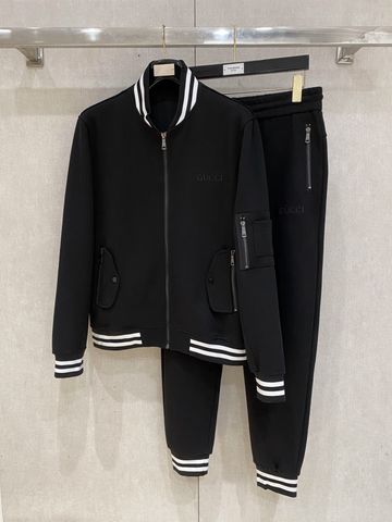 SET ÁO KHOÁC + QUẦN NAM GC PHOM BOMBER TỐI GIẢN